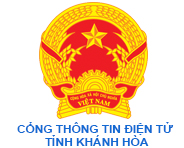 Cổng thông tin điện tử tỉnh Khánh Hòa